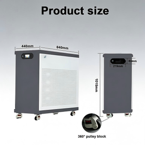 ระบบจัดเก็บพลังงานในครัวเรือนอัจฉริยะ BMS เกรดขายดี 51.2V 100Ah 300Ah 600Ah 1020Ah แบตเตอรี่ลิเธียม LiFePO4 ตู้พลังงานแสงอาทิตย์ - Product Image 5