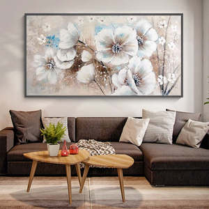 SJ paisaje Natural textura pintura lienzo abstracto arte moderno hecho a mano acrílico pintura al óleo - Product Image 2