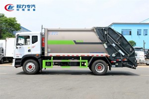 Camión Compactador de Basura de Gran Volumen, Carrocería de 12 m³, Transportador de Residuos de Gran Espacio - Product Image 3