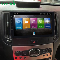 Krando 9 pouces autoradio GPS pour Infiniti G4 G25 G35 G37 2006-2013 Android voiture multimédia unité principale sans fil CarPlay Auto 4G WIFI