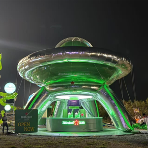 Tùy chỉnh LED ánh sáng Inflatable người ngoài hành tinh tàu vũ trụ bơm hơi <span class=keywords><strong>UFO</strong></span> mô hình cho theo chủ đề Đảng trang trí - Product Image 3