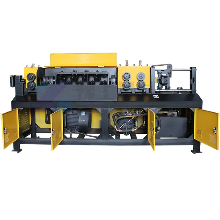 Best Selling Steel Wire Rebar Straightening And Cutting Machine Automatic Round Bar Straightener And Cutter For Sale