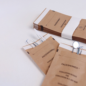 Diş araçları ve tırnak sanat malzemeleri kapsülleme için tek kullanımlık kendinden sızdırmazlık sterilizasyon torbaları kağıt torbalar tıbbi sarf malzemeleri - Product Image 3