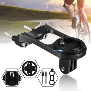 ตัวต่อขยายคอมพิวเตอร์จักรยานที่สามารถปรับได้สำหรับ GoPro Bryton Garmin ตัวยึดแฮนด์อลูมิเนียมอัลลอยแบบปลดได้อย่างรวดเร็ว - Product Image 3