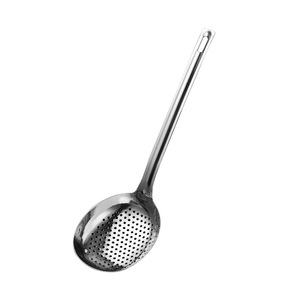 Stainless Steel Large Strainer Spoon With Perforated Bowl For Cooking Noodles And Dumplings Kitchen Tool - Product Image 5