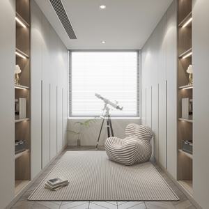 Mesa de libros rectangular de diseño antiguo moderno personalizable, estanterías de madera contrachapada de Altura ajustable de madera maciza para dormitorios de oficina en casa - Product Image 3