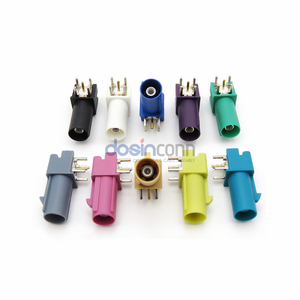 อะแดปเตอร์สำหรับผู้ชายมุมขวา <span class=keywords><strong>A</strong></span> B <span class=keywords><strong>C</strong></span> D E F G H I K M Z รหัส FAKRA - Product Image 3