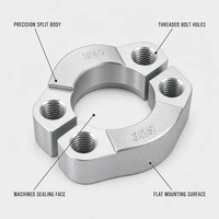 Colliers de serrage hydrauliques SAE à fixation rapide sur mesure pour raccords de tuyaux et de conduites