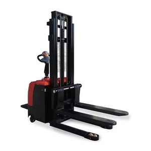 Electric Walkie Stacker Forklift 1.5 Ton Warehouse <b>Material</b> <b>Handling</b> Equipment with Hydraulic Lift For Sale - Product Image 2