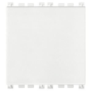 Couvercle blanc pour trous, longueur 4,9 pouces, hauteur 2,15 pouces, pour accessoires de câblage électrique - Product Image 1