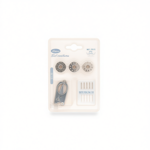 Set da Cucito Ilan con Bobine, Aghi e Forbici Pieghevoli 5 Pezzi per Uso con Macchina - Product Image 2