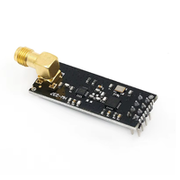 Module de transmission de données sans fil NRF24L01+ 2.4G / Version améliorée NRF24L01 2Mbit/s avec plaque adaptatrice de socket NRF24L01
