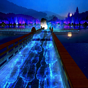 <b>Led</b> Water Ripple <b>Light</b> <b>Projector</b> Ip65 For Outdoor Pathways Gardens And Festivals - Product Image 1