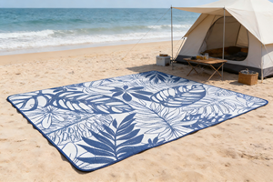 Tapis de camping multi-usages pour l'extérieur, facile à nettoyer, en plastique PP - Product Image 4
