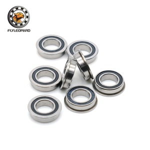 Flyleopard <b>Miniature</b> Flange Bearing MF148 8mm Inner 14mm Outer 4mm Thickness P5 Precision Steel Cage Integral Seals - Product Image 4