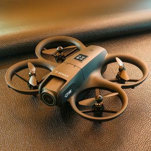 New D16 Four-Axis Remote Control Airplane Toy <b>Mini</b> Optical Flow Drone HD Dual <b>Camera</b> Obstacle Avoidance Black Technology 3km - Product Image 1