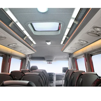 Diffuseur d'air pour bus avec grille d'aération et conduit de sortie d'air
