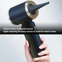 Aspirateur portable sans fil pour voiture et maison, aspiration puissante 15000Pa, mini design, chargement USB, autonomie 45-60min, moteur sans balais