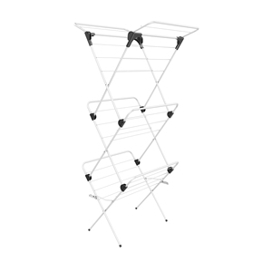 <span class=keywords><strong>Séchoir</strong></span> <span class=keywords><strong>à</strong></span> <span class=keywords><strong>linge</strong></span> pliable en métal <span class=keywords><strong>à</strong></span> 3 niveaux, directement de l'usine, gain de place, salle de bain, porte-vêtements, <span class=keywords><strong>tour</strong></span> <span class=keywords><strong>à</strong></span> vêtements - Product Image 5