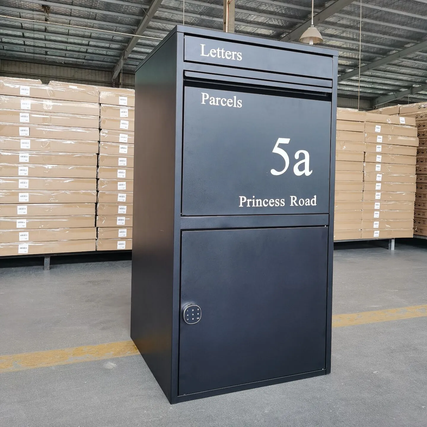 CAS-158 high quality parcel drop box wall mounted locking dropbox parcel box outdoor parcel mailbox