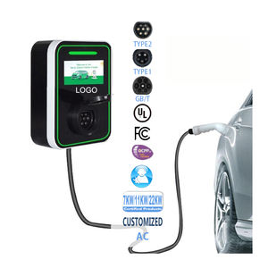 Зарядное устройство OEM AC EV 32a, тип 1/2/GBT Wallbox 7 кВт RFID WiFi + приложение, балансировочная зарядная станция Ev, настенные зарядные станции - Product Image 1