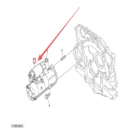 Moteur de démarrage pour chariot élévateur Chaolutong 54022221800 pour Linde H25D/H30D Kubota V2607-1-10, capacité 1 tonne |   Usine de pièces détachées pour chariots élévateurs