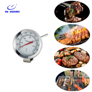 SW Deep Fry Food Dial Thermomètre avec Clip En Acier Inoxydable 130mm Longue Tige <span class=keywords><strong>Cuisson</strong></span> Thermomètre À Viande pour Dinde <span class=keywords><strong>Poulet</strong></span> Boeuf BBQ - Product Image 6