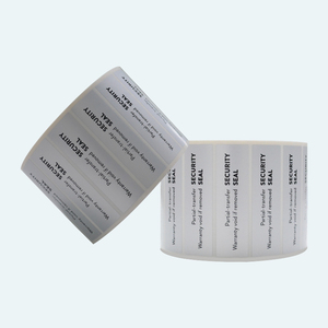 Rollo de Etiquetas Adhesivas Personalizadas VOID, Sello de Seguridad Personalizado, Etiqueta de Garantía a Prueba de Manipulación - Product Image 2