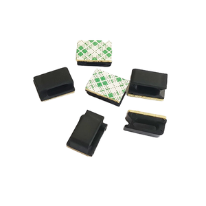 安全3m自粘线夹电缆夹FC-2尼龙材料灯带夹，用于粘合固定电缆安装 - Product Image 1