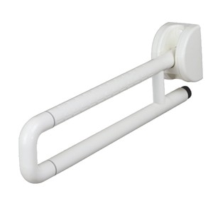 Barra de Apoyo para Baño YJL en Forma de U, Abatible, de Plástico Antideslizante, Capacidad de 300 Libras, Soporte para Inodoro, Estilo Moderno y Simple - Product Image 2
