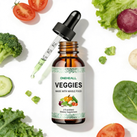 ONEHEALL Gouttes liquides végétales naturelles Complexe alimentaire complet Vitamines Minéraux Complément alimentaire Gouttes liquides