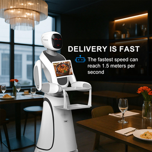 Hot Bán Tự Động Sạc Thông Minh Đa Chức Năng <span class=keywords><strong>Robot</strong></span> Khách Sạn Nhà Hàng <span class=keywords><strong>Robot</strong></span> Tự Động Dịch Vụ Thực Phẩm Giao Hàng <span class=keywords><strong>Robot</strong></span> - Product Image 4