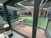 Expédition rapide Maison capsule spatiale de luxe avec chambre et salon Cuisine Petite maison intelligente moderne préfabriquée Commande urgente