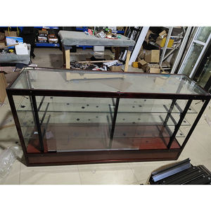 <span class=keywords><strong>Vitrine</strong></span> de boutique et vitrines et vitrines en verre d'<span class=keywords><strong>occasion</strong></span> pour <span class=keywords><strong>vitrine</strong></span> de bijoux Smoke Shop Display - Product Image 3