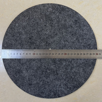 Tapis de platine vinyle en feutre épais et doux, antistatique et anti-vibrations, pour protéger le stylet et les disques vinyles