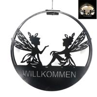 Lámpara Solar de Pared para Exteriores, Decorativa, Metálica, Colgante, Impermeable, LED, para Jardín, Patio, Valla, Porche