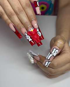 Vente en gros Nouveau breloques en résine 3D Kawaii tendance Décorations d'ongles Kawaii Cartoon Nail Art DIY Manucure Design Accessoire Decos - Product Image 3