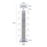 Vente en gros de présentoir de casque de moto avec logo OEM sport 4s magasin de voiture cadre en fil métallique présentoir de casque de moto mobile