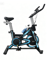 Vélo de spinning magnétique pour entraînement cardio, vélo d'appartement silencieux à transmission par courroie, résistance magnétique, affichage numérique, vélo d'exercice