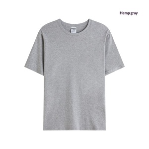 T-shirt in cotone traspirante <span class=keywords><strong>a</strong></span> maniche corte girocollo da uomo e donna, tinta unita 180g, con stampa logo in rilievo, in Sirospun, all'ingrosso, nuovo modello - Product Image 6