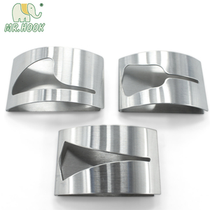 Probebi nhà bếp hoặc phòng tắm tự dính rustproof chải tay thép không gỉ khăn móc - Product Image 6