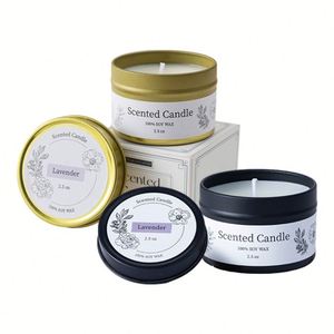 Bougie aromathérapeutique de luxe, bougies parfumées pour <span class=keywords><strong>la</strong></span> relaxation à domicile, cadeaux à offrir près de chez moi - Product Image 3