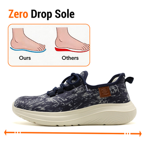 Chaussures de course décontractées respirantes à semelle plateforme polyvalentes pour <span class=keywords><strong>femme</strong></span>, idéales pour la <span class=keywords><strong>randonnée</strong></span> en plein air et la marche pieds nus – Nouvelle collection Zero Drop - Product Image 3