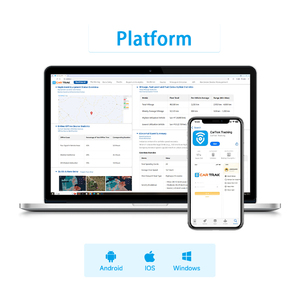 Không dây thời gian thực GLONASS GPS Tracker thiết kế chống thấm nước Android app hỗ trợ 4 gam kết nối 1 năm bảo hành cho Hạm Đội Quản Lý - Product Image 6