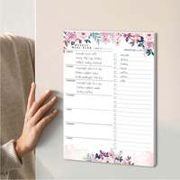 Offre Spéciale nouveau style 52 semaines liste de courses bloc-notes planificateur alimentaire vie exquise nécessités quotidiennes personnalisable