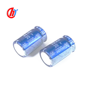 ELNA 2200UF 35V RE3 ของแท้ใหม่เอี่ยม ขนาดเส้นผ่านศูนย์กลาง 16x25 มม. ตัวเก็บประจุแบบฟิวเวอร์บลูโรบ 2200UF 35V - Product Image 1