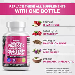 Capsules de probiotiques féminins Supplément probiotique pour femmes Pilules probiotiques organiques pour la santé des femmes - Product Image 2