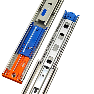 Glissière de tiroir en acier mince et élégante, résistante à la corrosion, glissière de tiroir étroite et fine pour la conception de meubles fins - Product Image 4
