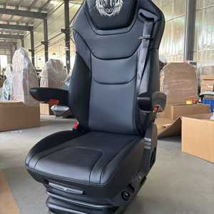 Asiento <span class=keywords><strong>de</strong></span> Camión <span class=keywords><strong>de</strong></span> Cuero PU <span class=keywords><strong>de</strong></span> <span class=keywords><strong>Lujo</strong></span> Personalizado y Cómodo <span class=keywords><strong>de</strong></span> Feigeer Tech con Suspensión Neumática para Ford, <span class=keywords><strong>Peterbilt</strong></span>, Freightliner y Mack - Product Image 1