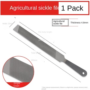 Haute performance de lime plate sans tige de coupe de bâtard de carbure de silicium de 6/8/10/12 pouces de moule de lime de plaque de qualité industrielle - Product Image 6